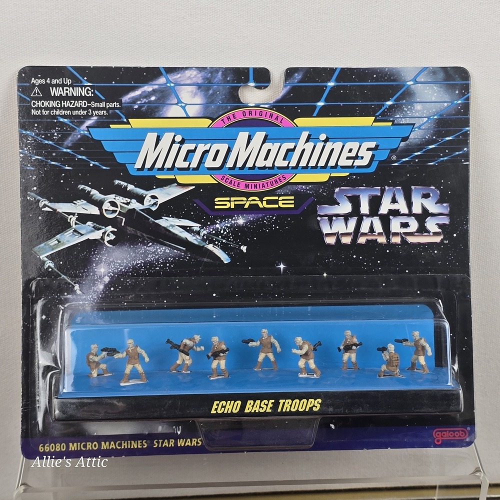 Star Wars Micro Machines Space Echo Base Troops Miniature Figures Toy Set 96 New